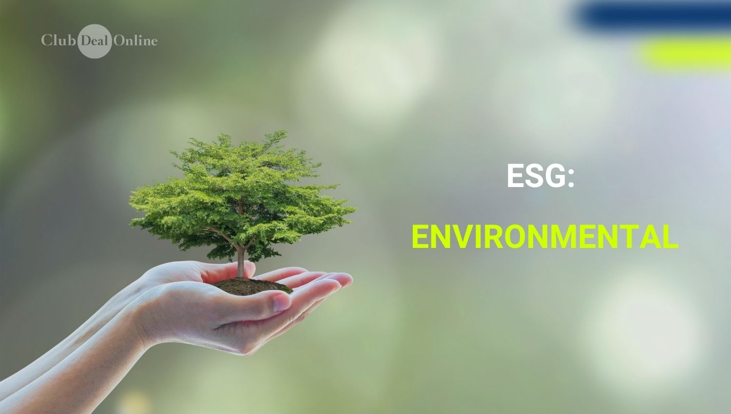 ESG Environmental ClubDealOnline